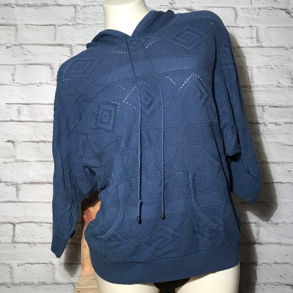 ➡️VERVE⬅️Blue knit sweater‼️Final Price‼️